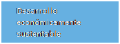 Cuadro de texto: Desarrollo económicamente sustentable